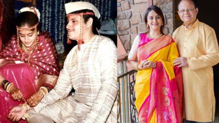 mrinal kulkarni 35th marriage anniversary husband ruchir kulkarni