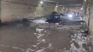 nilje railway tunnel waterlogging in Palava area Central Railway dismisses villagers complaints