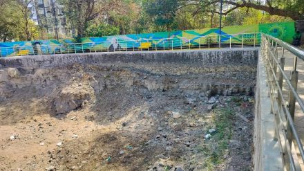palghar ganesh kund expenditure on beautification was wasted