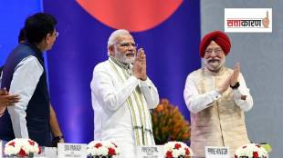 पंतप्रधान नरेंद्र मोदी आणि केंद्रीय मंत्री हरदीप सिंह पुरी (फोटो सौजन्य पीटीआय)