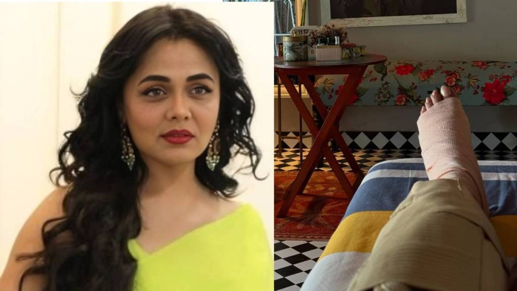 Prarthana Behere Knee surgery actress shared a post on Instagram