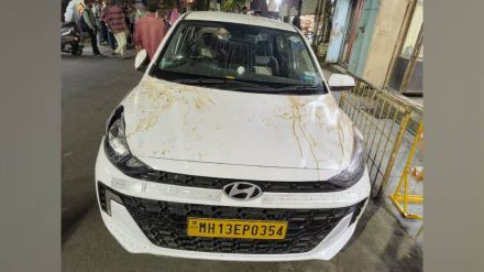 pune car accident 12 injured drunk driving