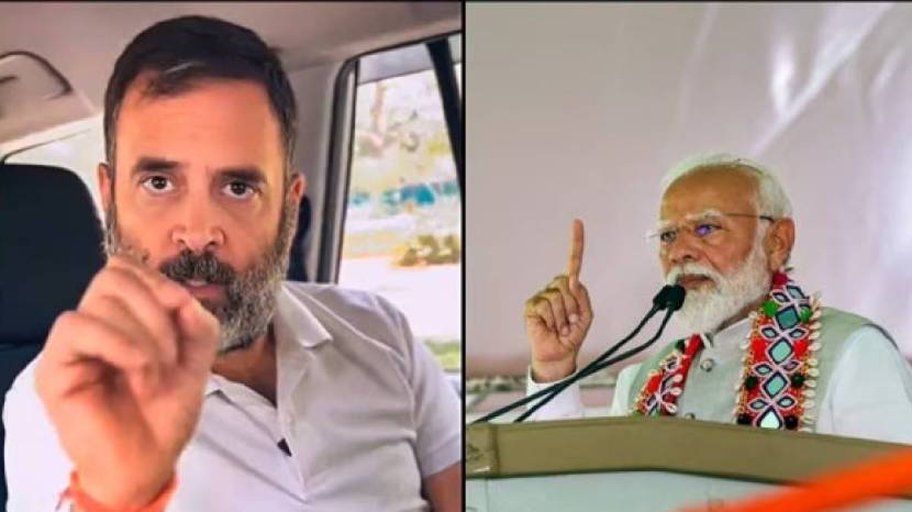 rahul gandhi pm narendra modi (indian express photo)