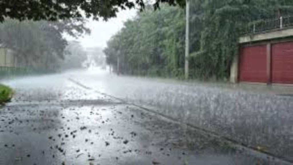 Heavy rain with lightning in Parbhani on Thursday evening Meteorological Department predicts more rain on Saturday