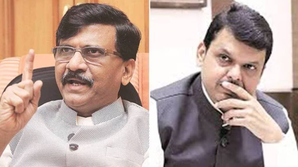 Sanjay Raut slams Devendra Fadnavis on Nashik issues