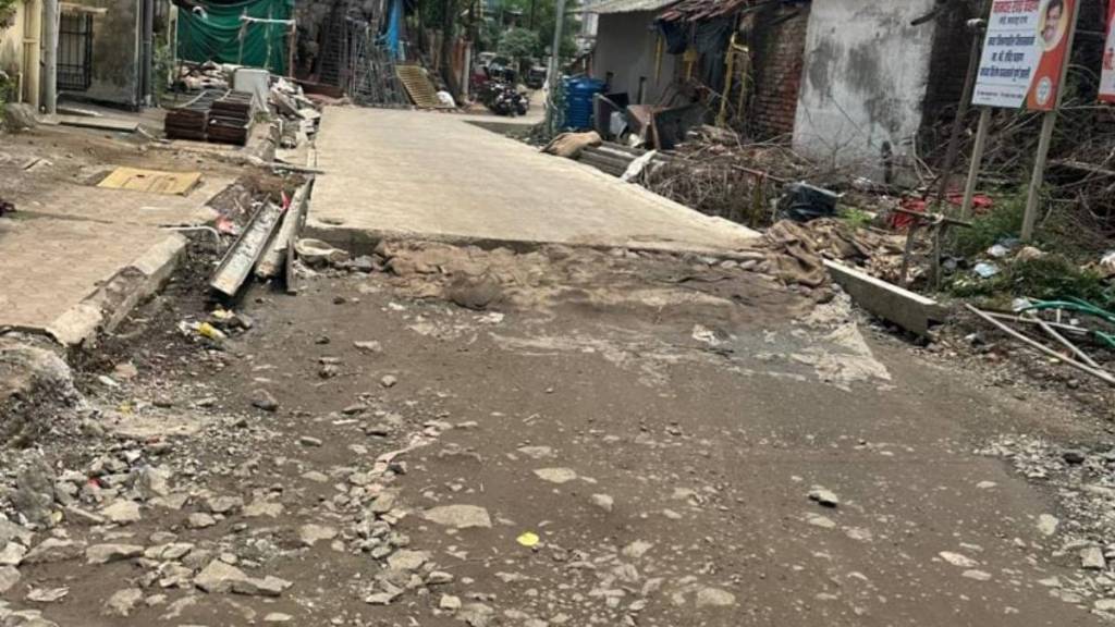roadwork updates Maharashtranagar in Dombivli roadwork updates Maharashtranagar in Dombivli