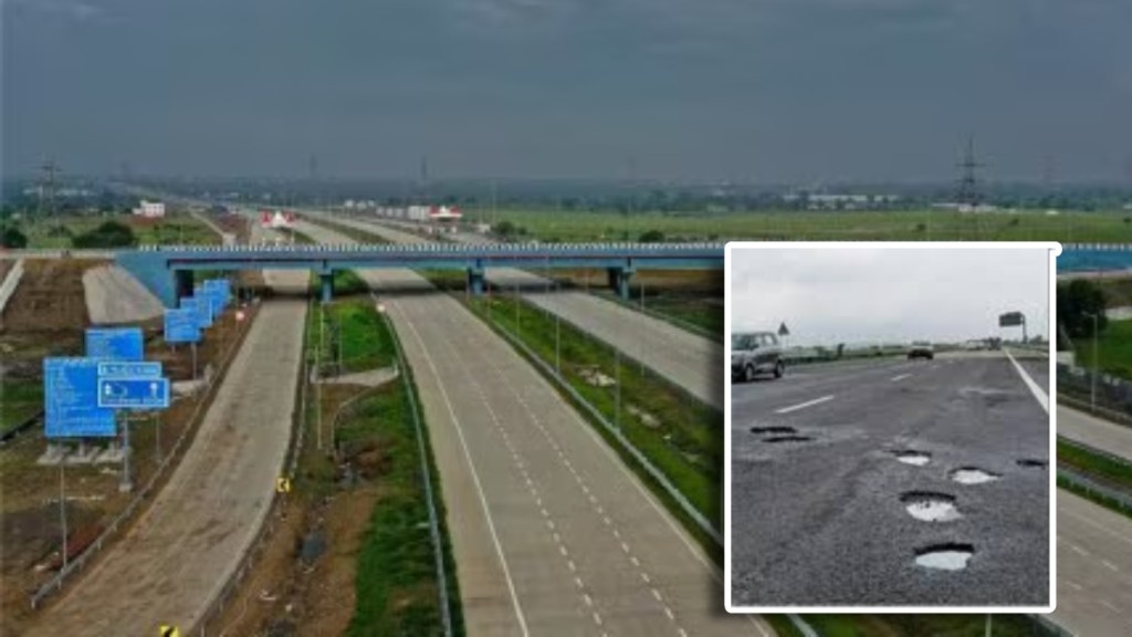 MSRC special team fills potholes on Samruddhi Highway Mumbai print news