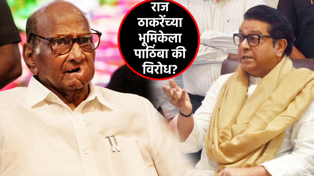 sharad pawar raj thackeray