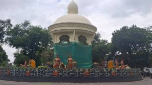 Shivaji Maharaj statue in Nerul