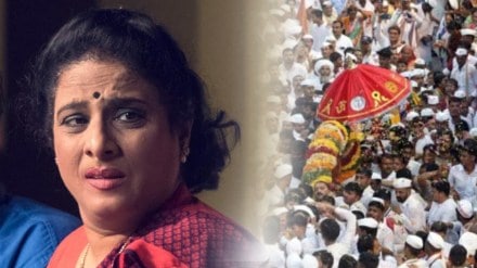 shubhangi gokhale shared post about pandharpur ashadhi wari and slams those who show off