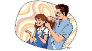 chaturang article father's day single father