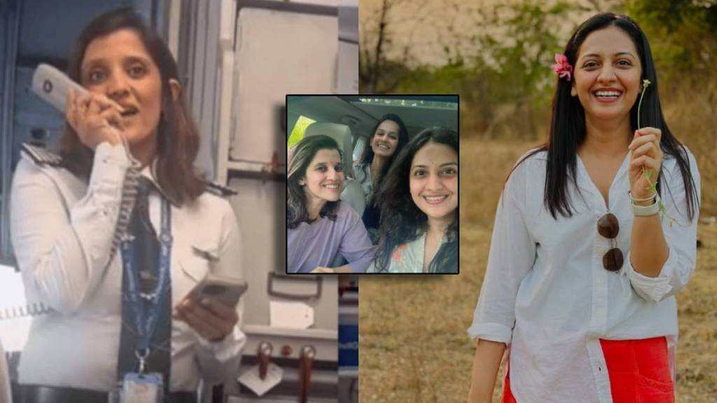 tejashri pradhan celebrates birthday with ashok saraf niece aditi paranjpe