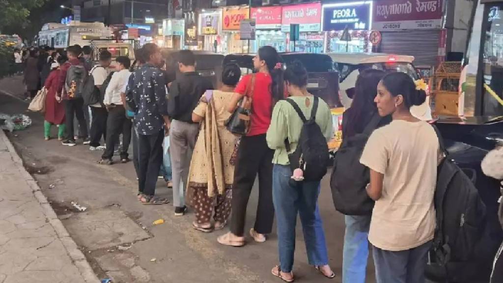 गावदेवी थांबा नव्हे तर प्रवाशांसाठी छळछावणी, रिक्षा प्रवाशांच्या त्रासाकडे सर्वांचेच दुर्लक्ष ( संग्रहित छायाचित्र )