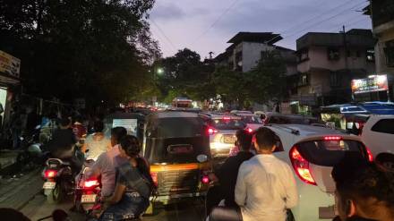 Traffic jam in Pune