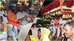Ashadhi Wari 2025 sant tukaram maharaj palkhi welcomed in pimpri chinchwad