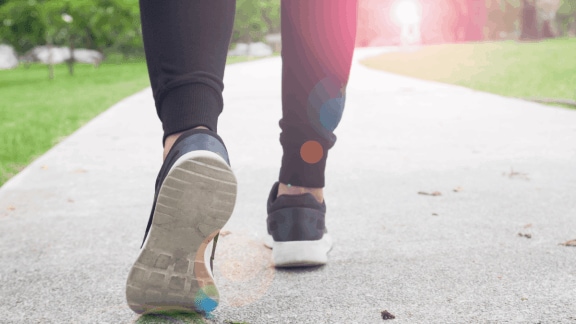 Walking benefits 7000 steps everyday for 2 months can give health benefits