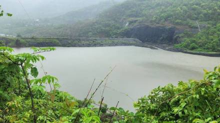 Water levels in Raigad dams increase due to may june rain