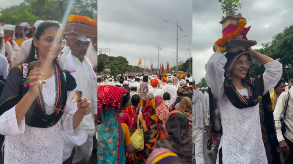 zee marathi navri mile hitlerla serial fame actress aalapini shared pandharpur wari experience