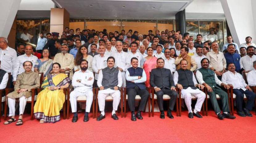 Uddhav Thackeray Eknath Shinde face to face for the first time 