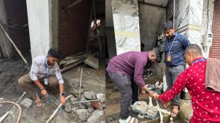 14 pipe connections of unauthorized constructions in Divya severed