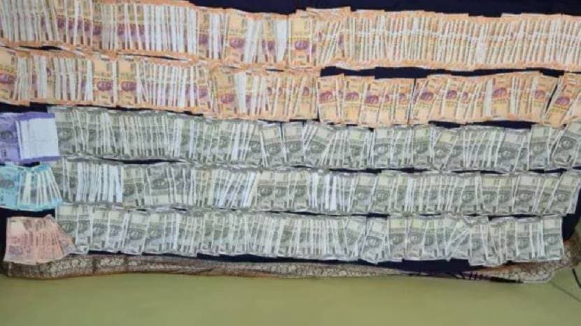 Odisha Forest Official Raid Cash