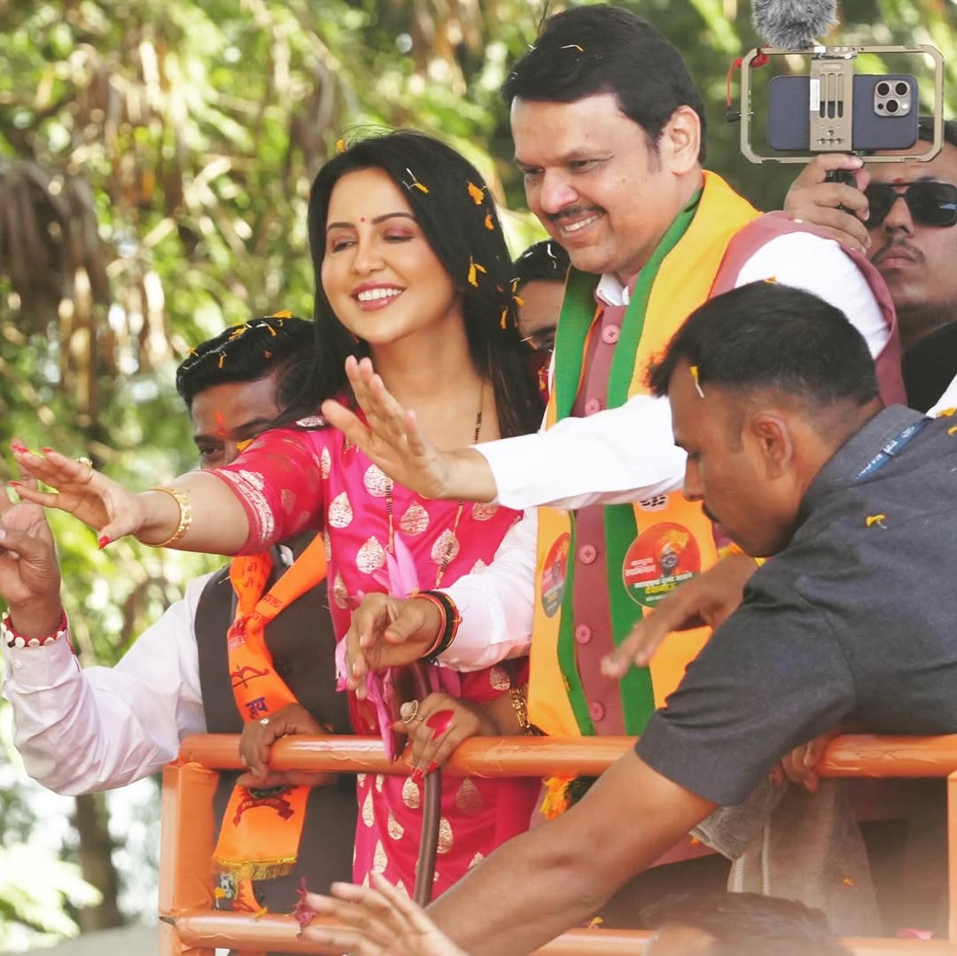 Amruta Fadnavis Shares Heartfelt Birthday Post for Devendra Fadnavis