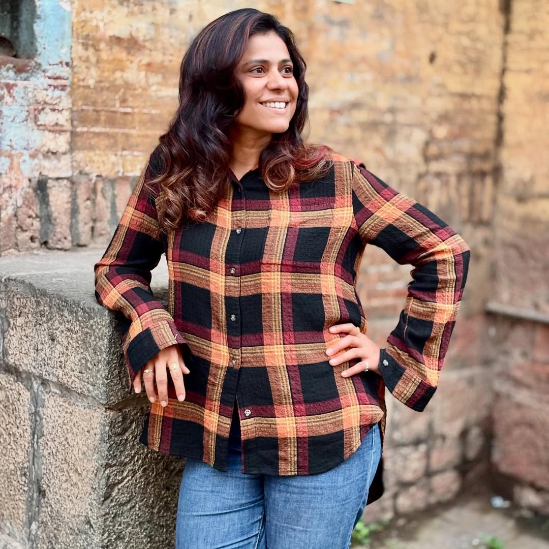 Marathi actress Ashwini Mahangade 