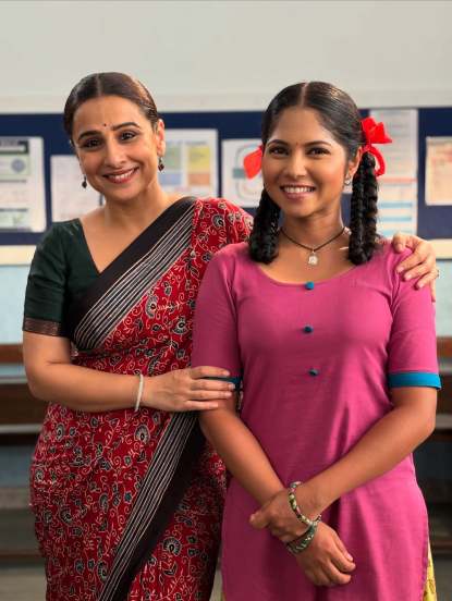 vijaya babar with vidya balan