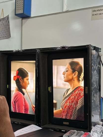 vijaya babar with vidya balan