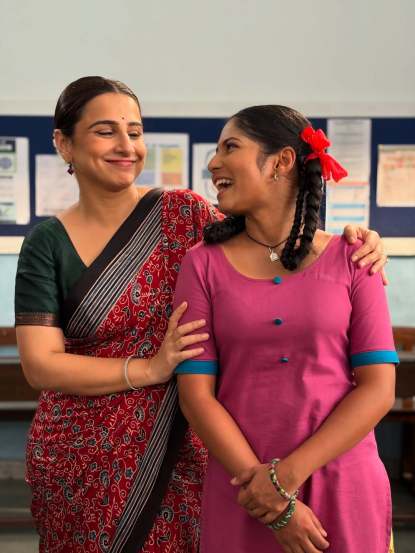 vijaya babar with vidya balan
