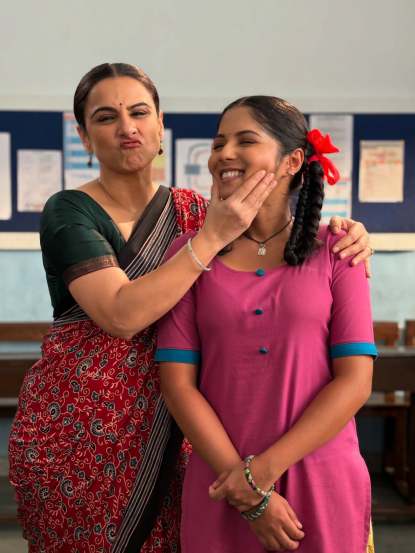 vijaya babar with vidya balan