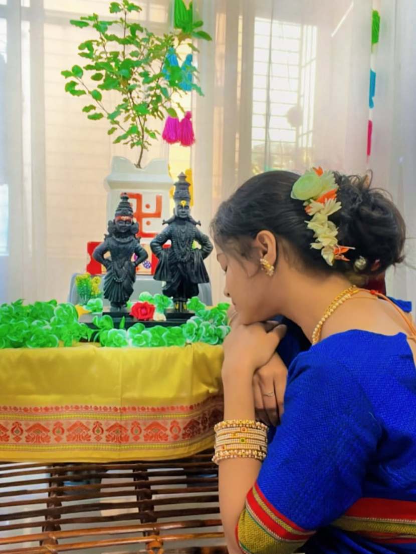 shivali parab pooja and saree look