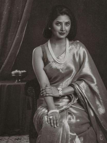 prajakta mali traditional look