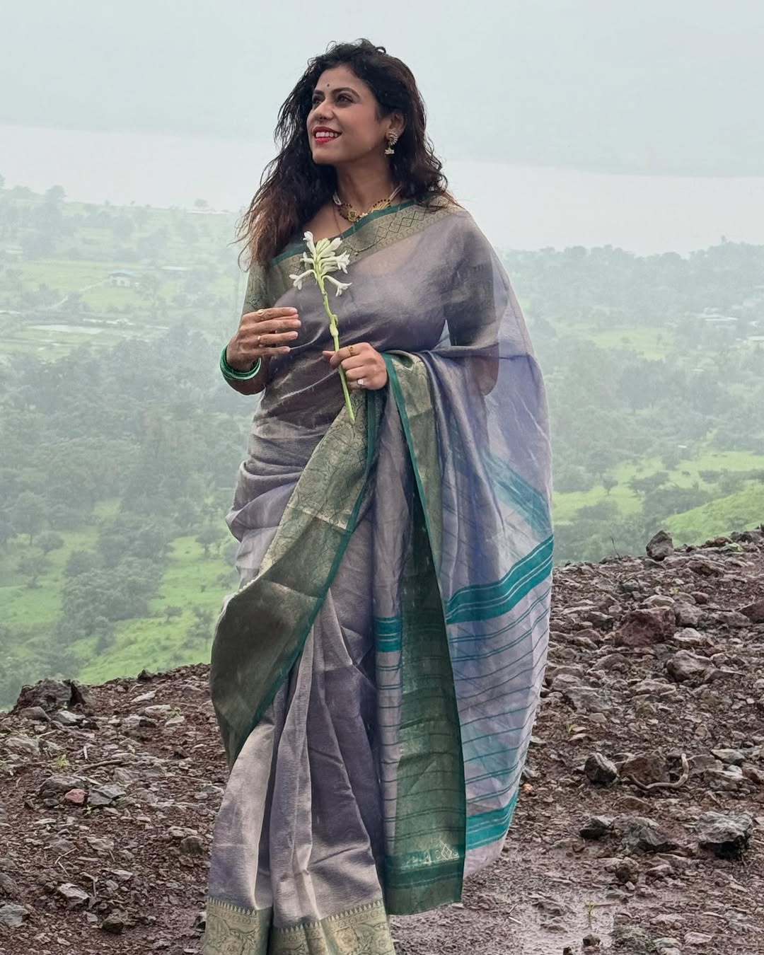Marathi actress Ashwini Mahangade 