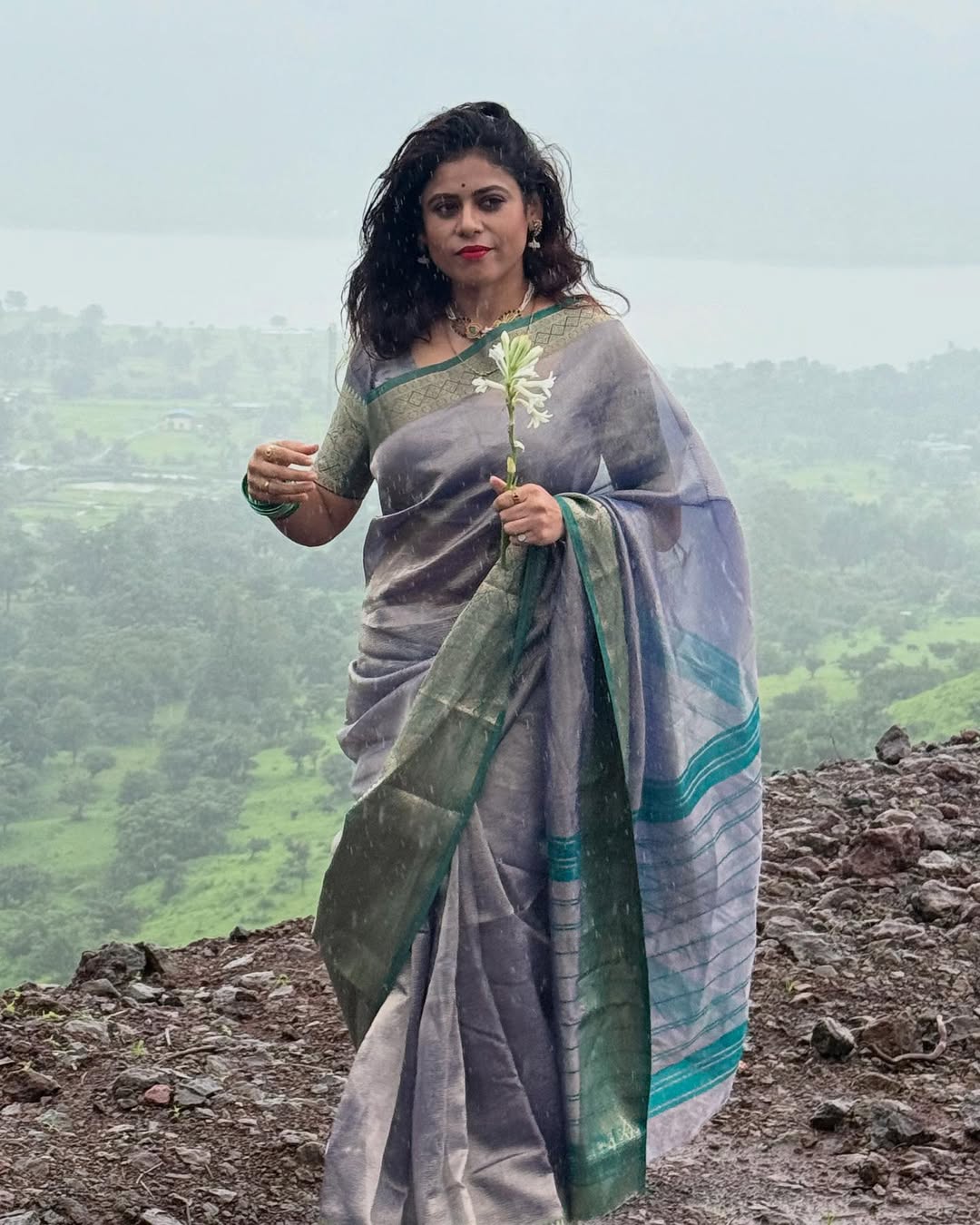 Marathi actress Ashwini Mahangade 