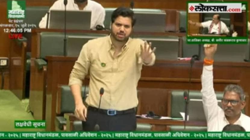 Shiv Sena MLA Dispute In Vidhan Sabha