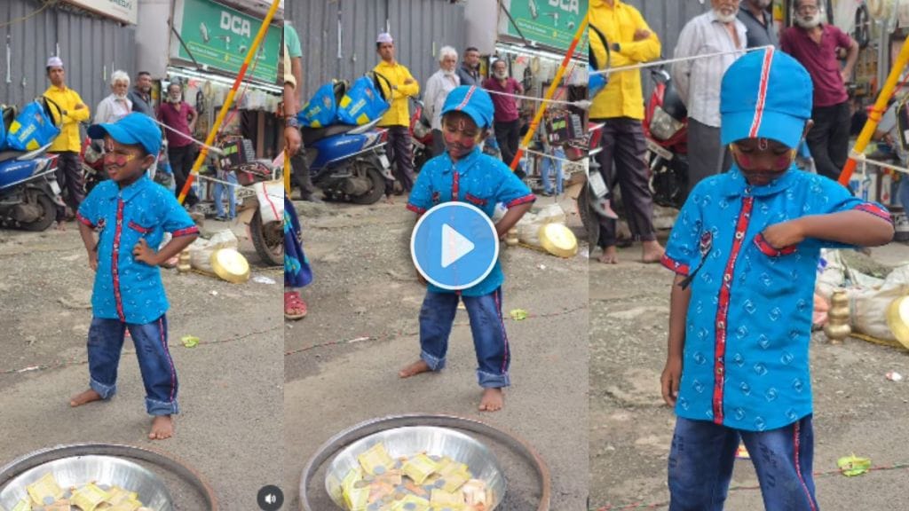 A little boy performing on strrt - childhood struggle