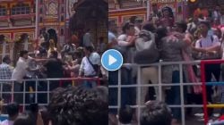 Video : “कलियुगची भक्ती म्हणजे फक्त शो ऑफ” फोटोसाठी भक्तांची मंदिरासमोर धक्काबुक्की! बद्रीनाथ धामचा व्हिडीओ पाहून नेटकरी संतापले