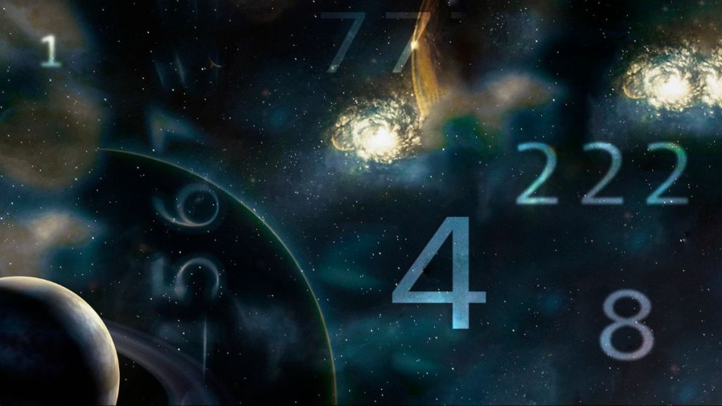 Numerology chart showing number 4 and dates like 4, 13, 22, 31 – symbolizing early wealth and success