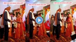 Video : वरमाला घालण्याची वेळ आली अन् नवरीची नजर बापाला शोधत होती! बाप लेकीच्या नात्याला तोड नाही; व्हिडीओ पाहून व्हाल भावुक