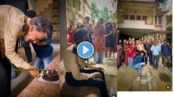 Video : कोणाच्या तरी हसण्याचे कारण बना! वॉचमन काकाने आयुष्यात पहिल्यांदा साजरा केला वाढदिवस, व्हिडीओ पाहून व्हाल भावुक
