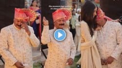 Video : बापाचं प्रेम कुठेच मिळत नाही! लेकीच्या डोक्यावर अक्षता टाकताना बाप ढसा ढसा रडला! व्हिडीओ पाहून येईल रडू