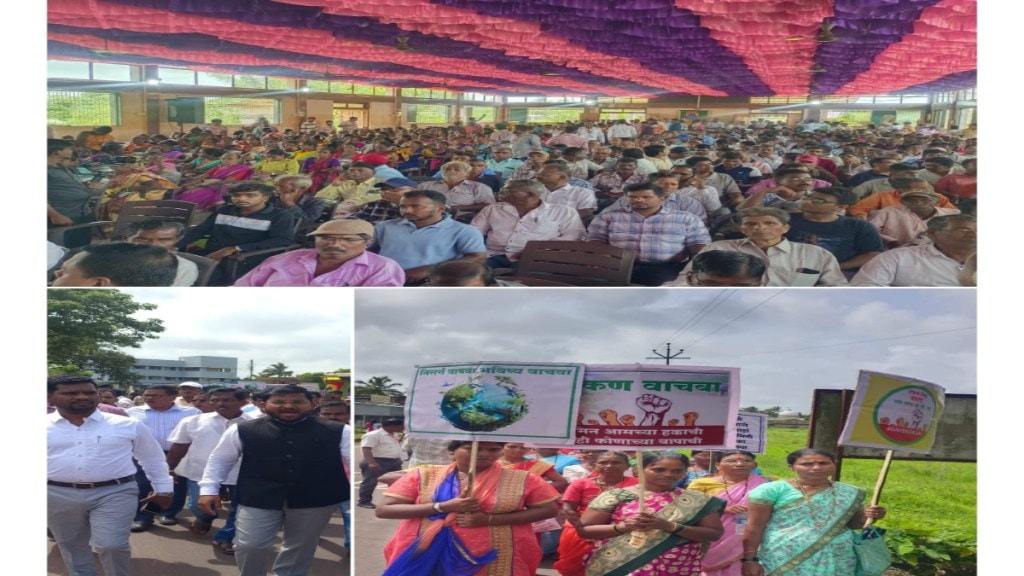 Advocate Sarode asks Minister Samant about land return and project stance in chiplun