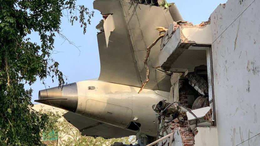 Air India Plane crash images