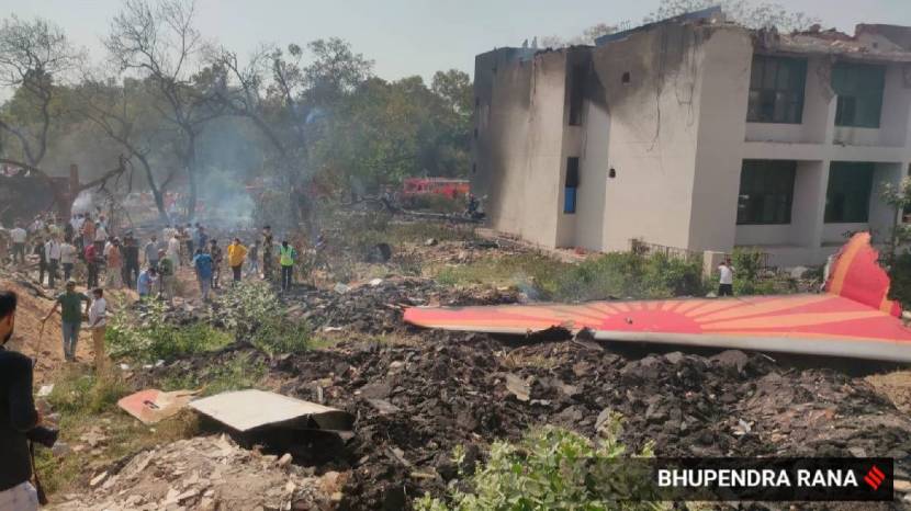 Air India flight that crashed in Ahmedabad