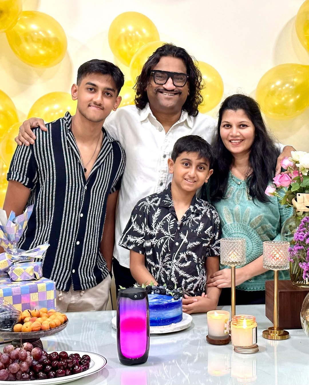 Ajay Gogawale Dubai Family Vacation Photos