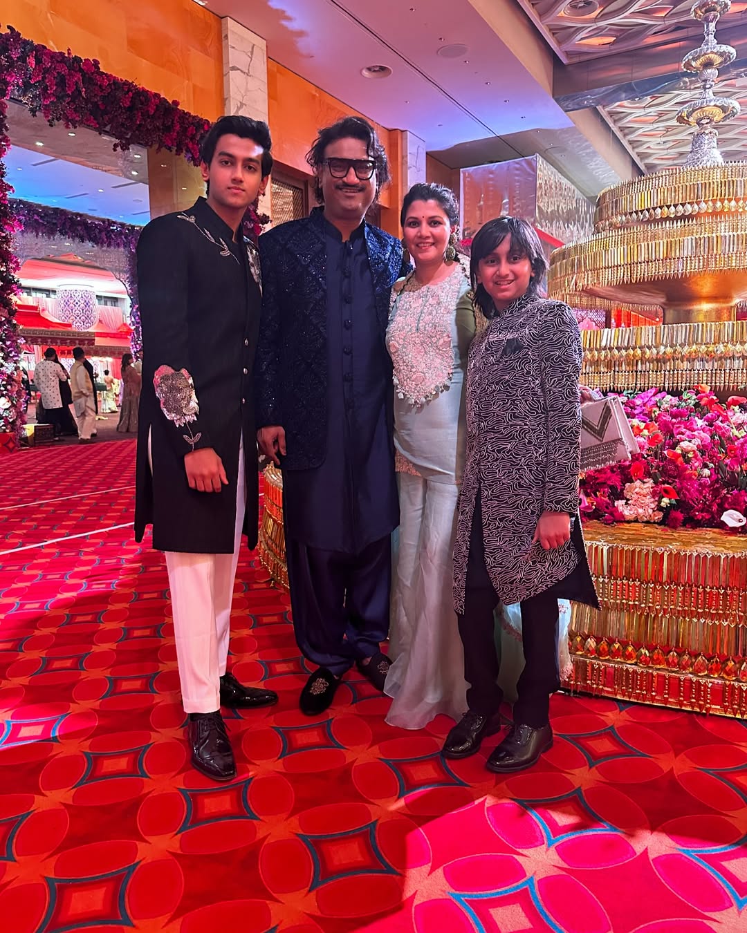 Ajay Gogawale Dubai Family Vacation Photos