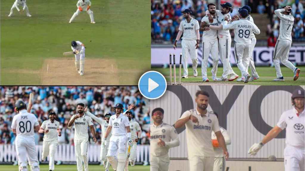Akashdeep Dream Wicket of Joe Root No 1 Ranked Test Batter Clean Bowled With Perfect Ball Video Viral