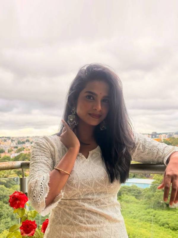 Amruta dhongade s beautiful look in white dress
