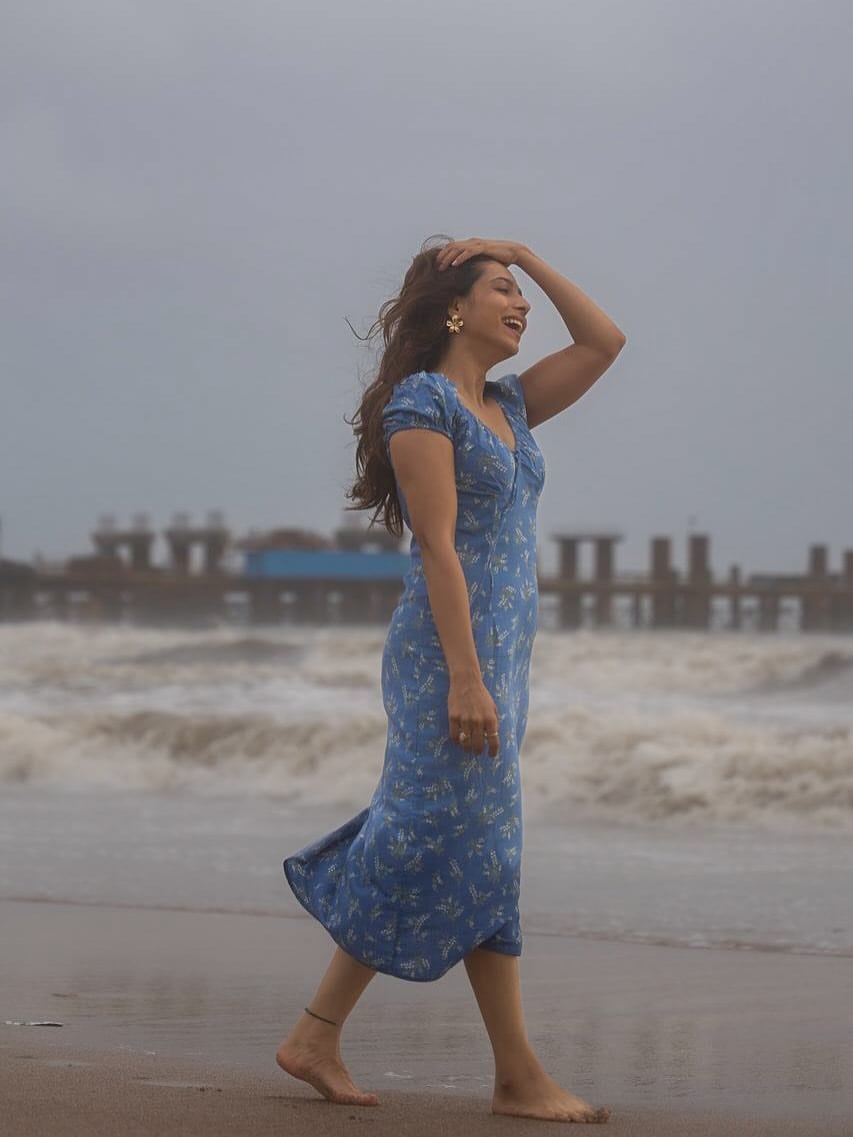 Anaghaa Bhagare Beach Look Photoshoot